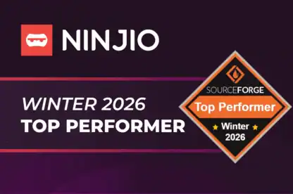 NINJIO Winter 2026 Top Performer Sourceforge