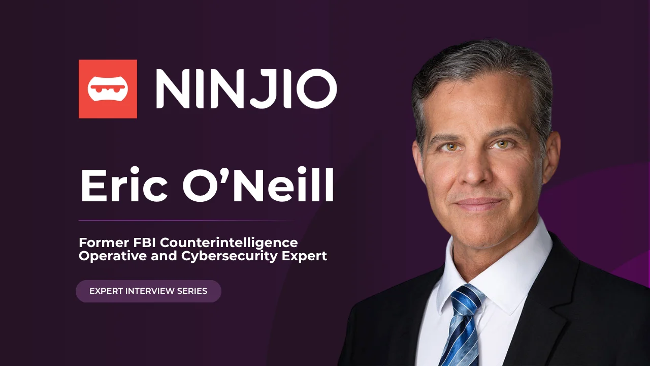 NINJIO Cybersecurity Awareness Training Expert Interview Series with Eric O'Neill