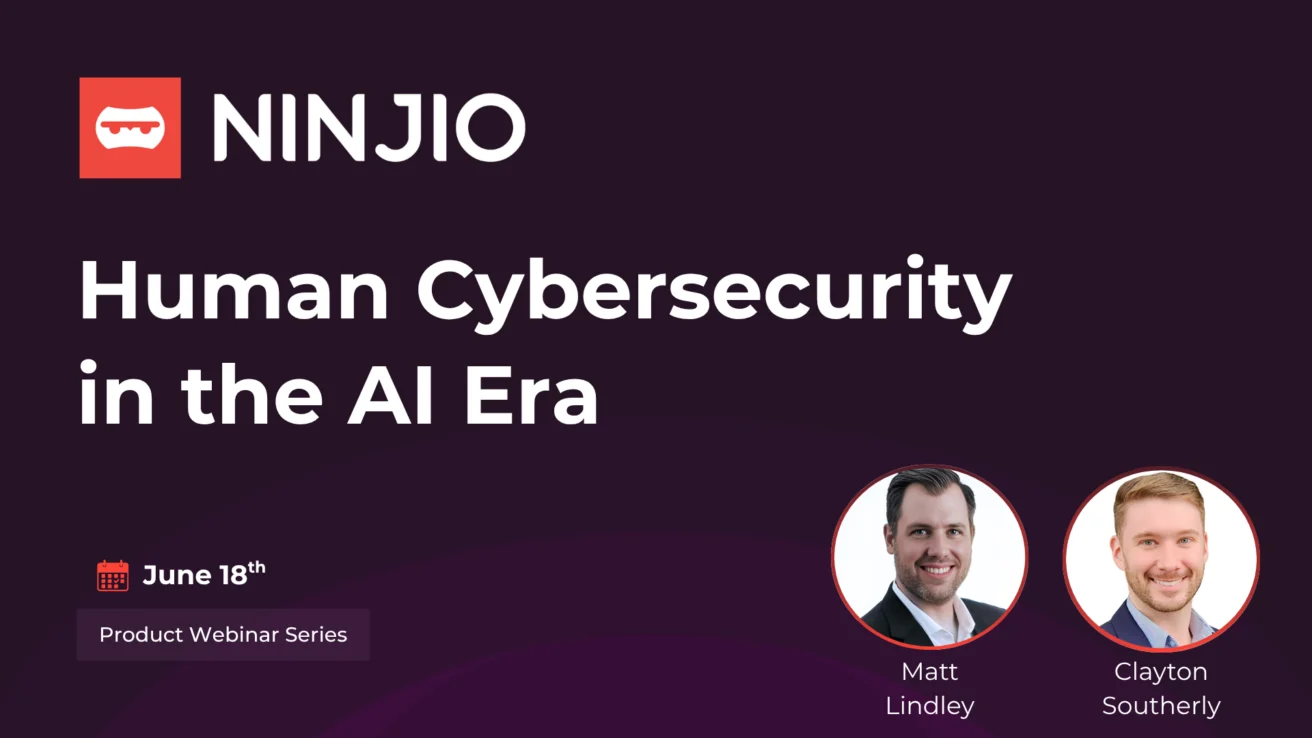 Webinar Human Cybersecurity in the AI Era